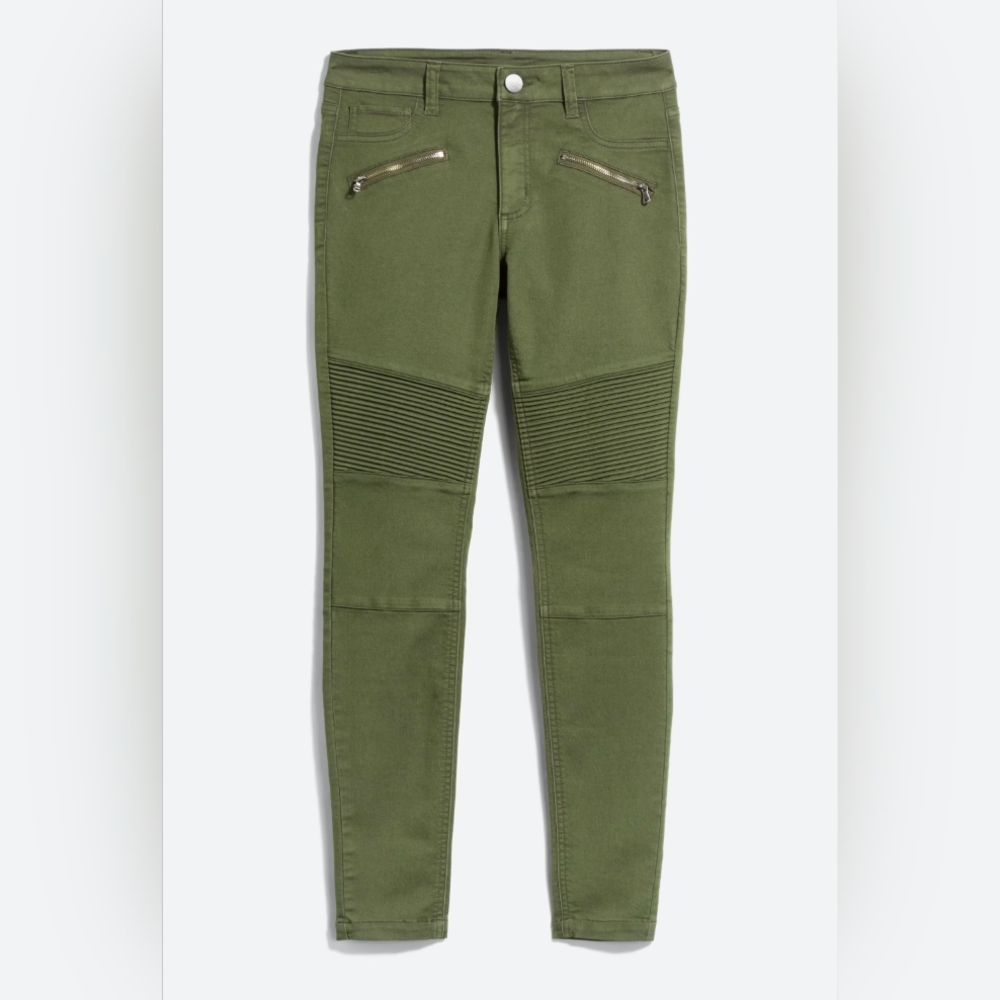 Tinsel Brian Moto Detail Skinny Pant, Sz 14, NWT